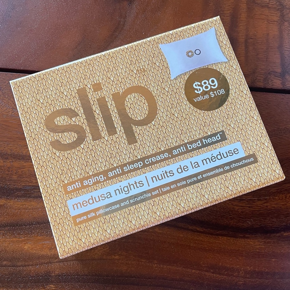 Slip Silk Gift Set, Medusa Nights in box